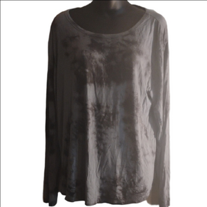 American Eagle Outfitters Grey Long Sleeve Relaxed T-Shirt. Size XL .